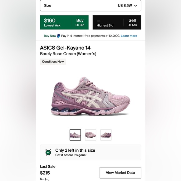 ASICS Gel-Kayano 14 “Barely Rose Cream” - Picture 5 of 5